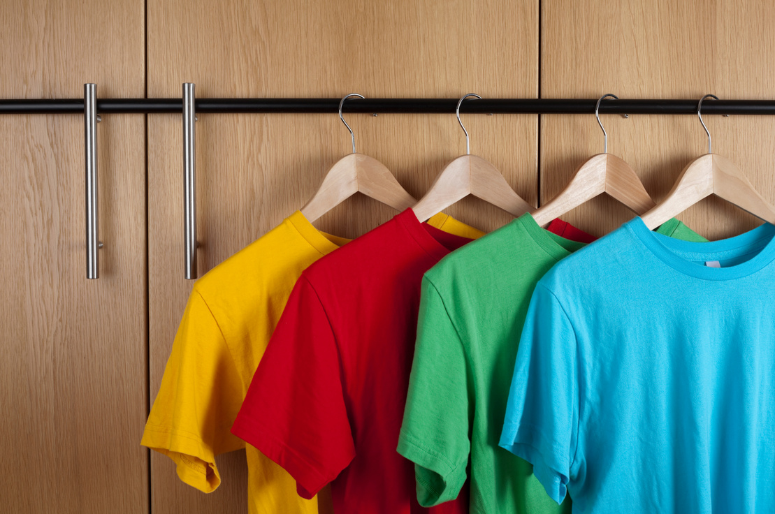 Colorful t-shirts