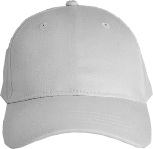 white cap no background
